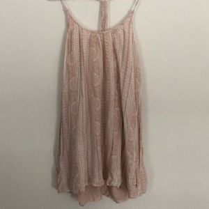 Roxy light pink strappy dress